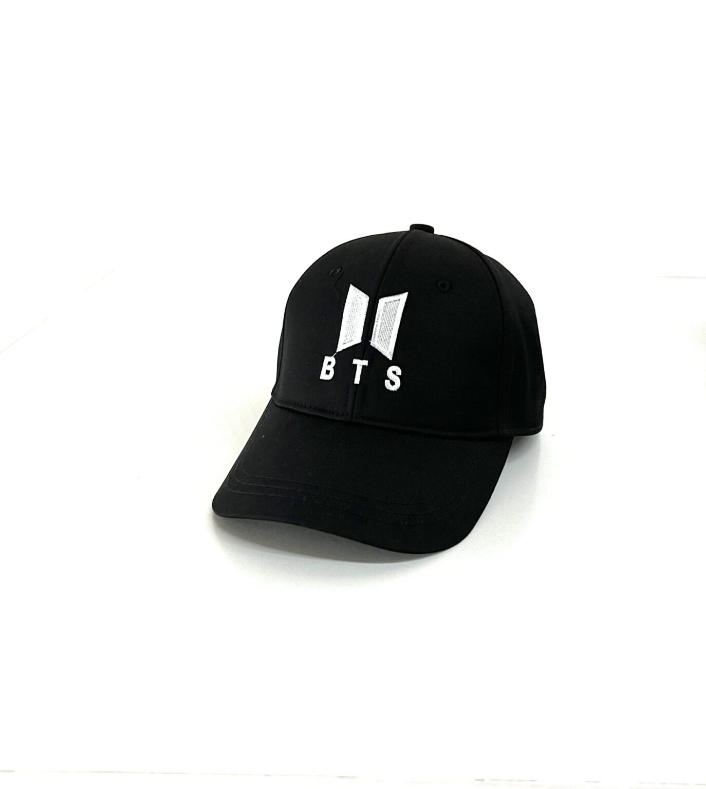 کلاه آفتابی کتان مشکی bts
