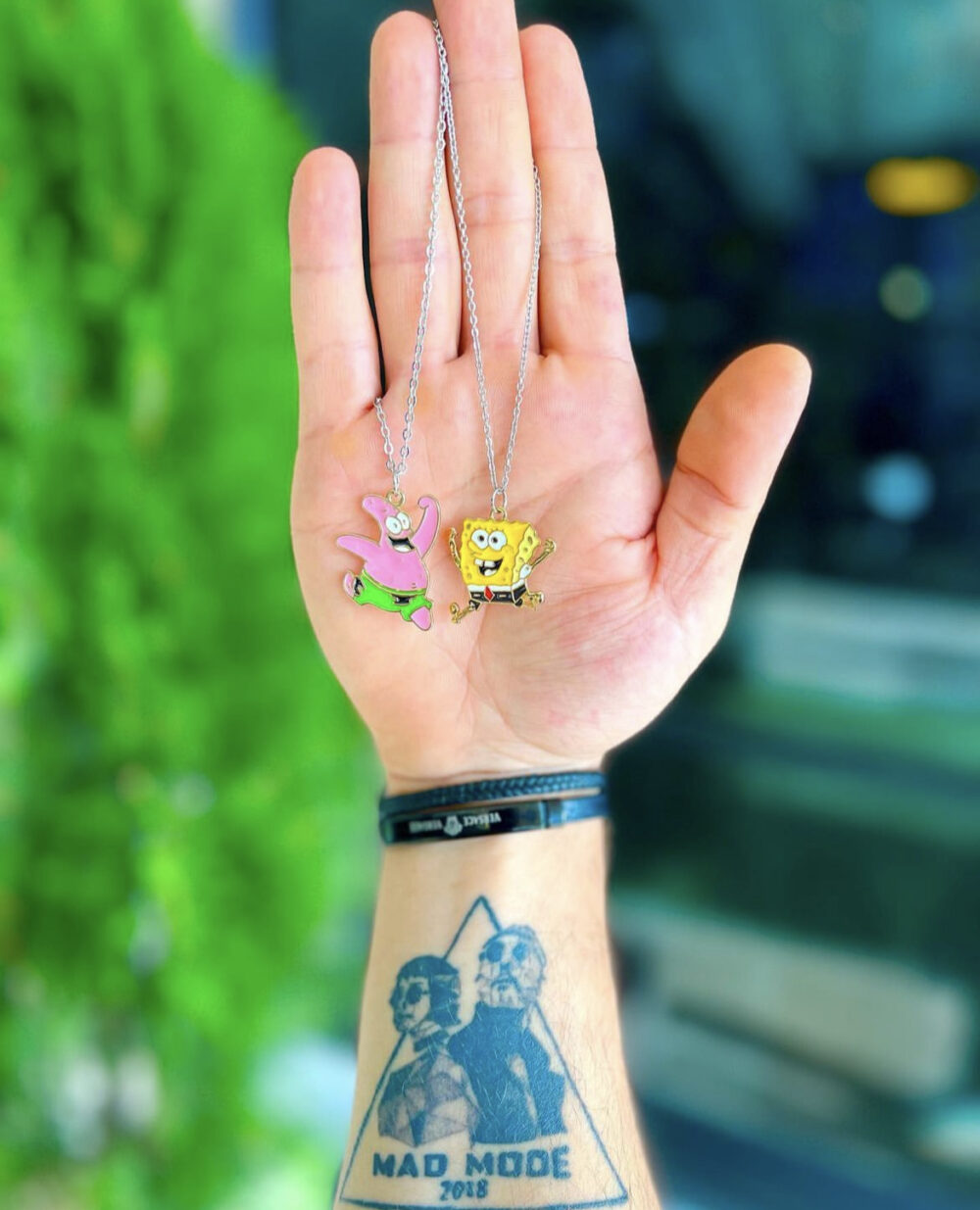 گردنبند پاتریک و باب اسفنجی
