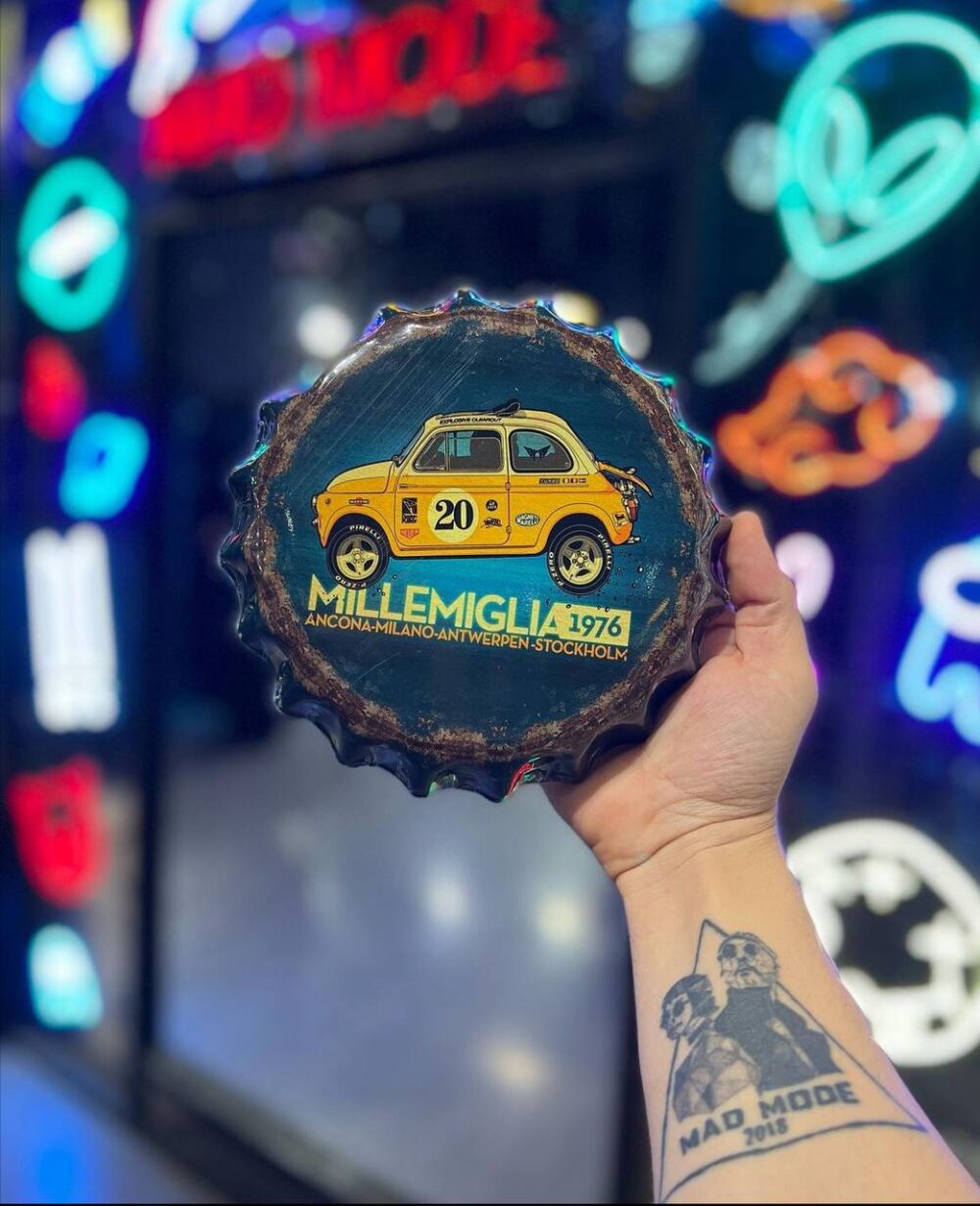 تابلو دکوری فلزی(وارداتی)MILLEMIGLIA