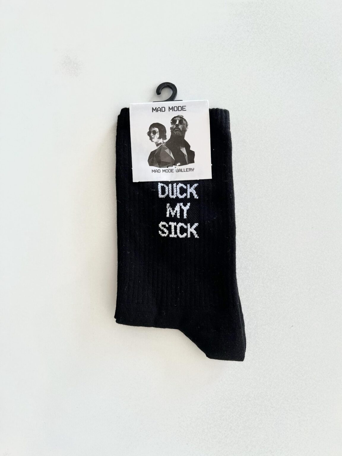 جوراب مشکی duck my sick