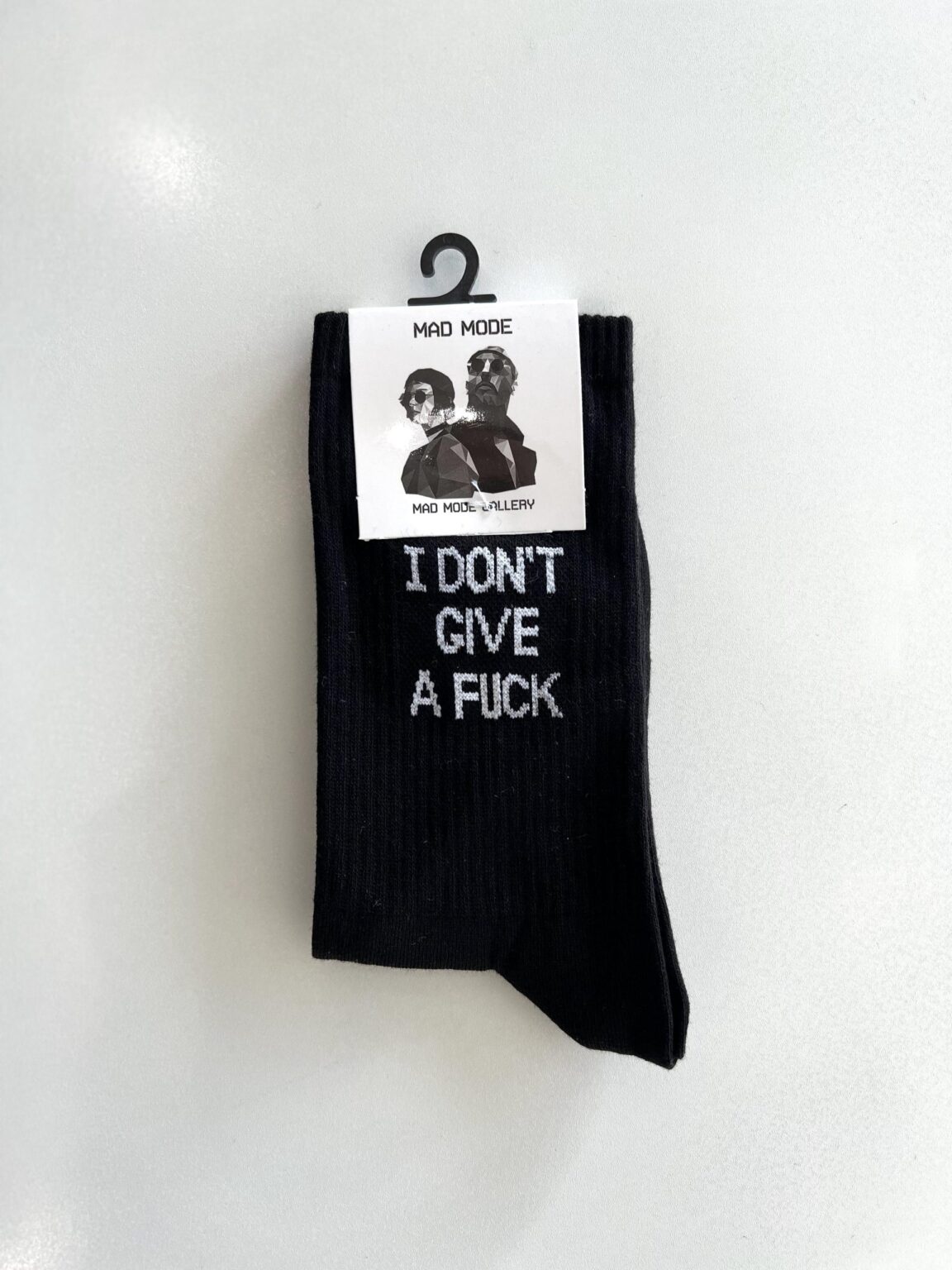 جوراب مشکی  I dont give a f.ck