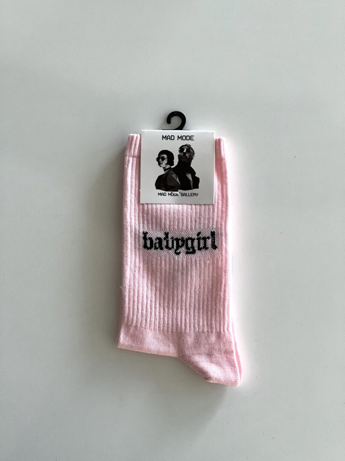 جوراب صورتی babygirl