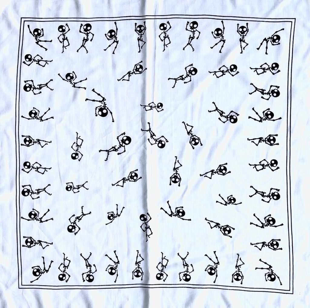بانداناسفید اسکلت