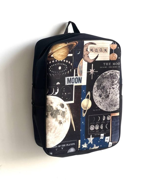 کوله پشتی مخمل moon