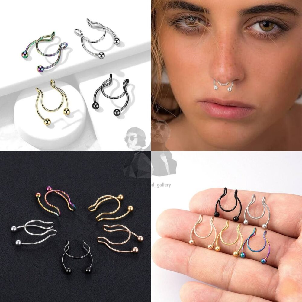 پیرسینگ فیک بینی