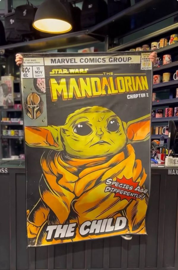 فرش پوستری mandalorian