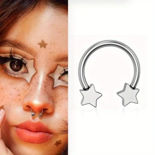 پیرسینگ اسمایل ستاره
