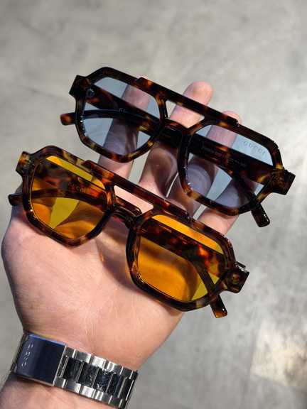 عینک گوچی فریم پلنگی